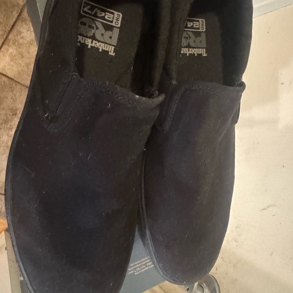 Timberland PRO Men's Dark Slip-On Loafers